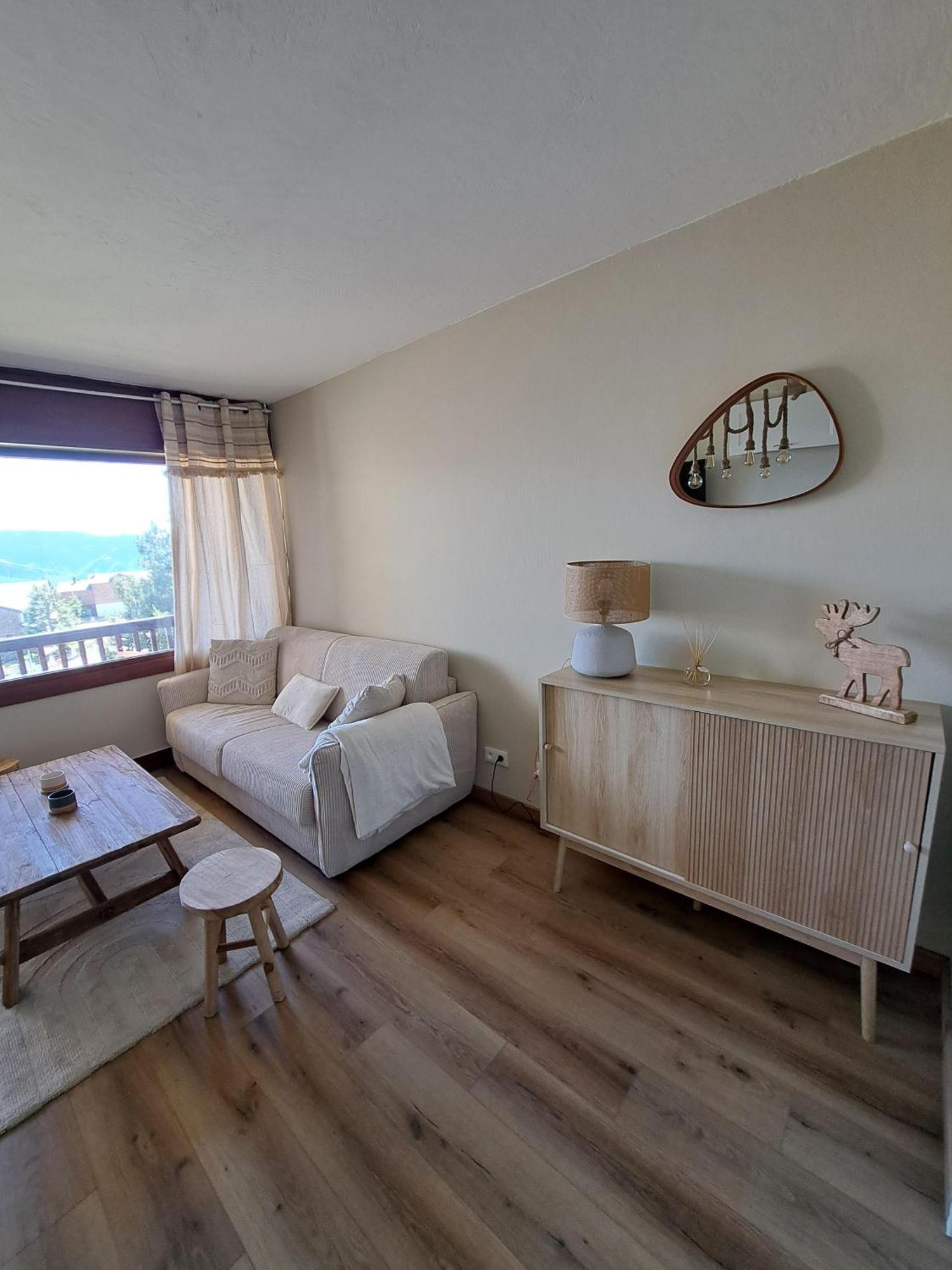 Studio Cabine 4 Couchages, Vue Face Aux Montagnes Font-Romeu-Odeillo-Via Kültér fotó